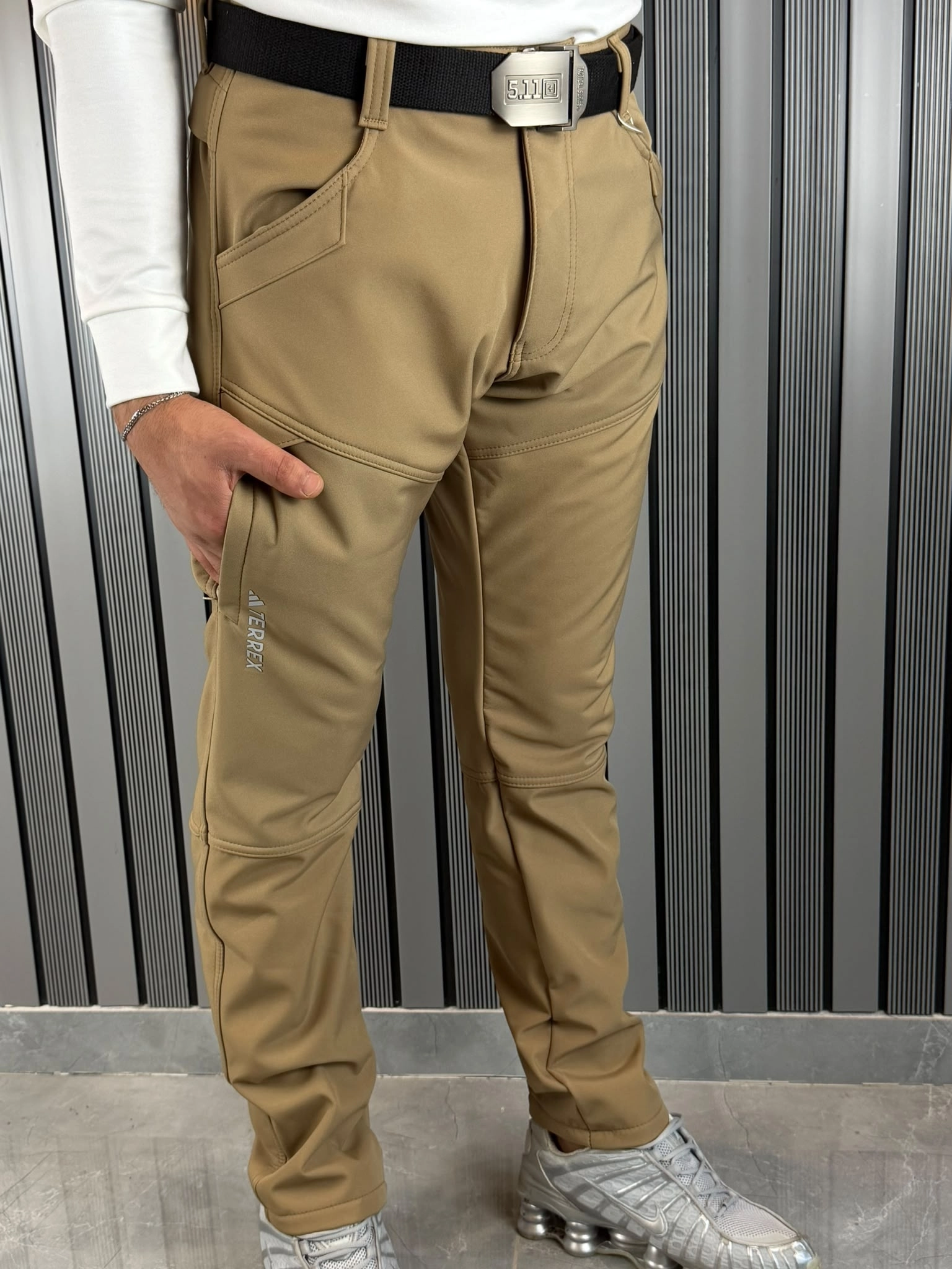 Adidas terrex Outdoor kargocep cargocep içi polar sıvı ve rüzgar geçirmez kışlık pantolon