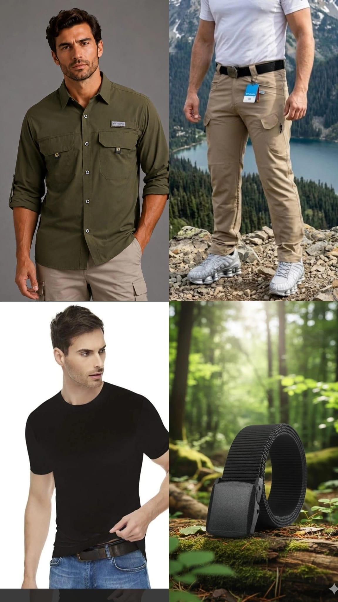 columbia%20taktikal%20kargocep%20outdoor%20gömlek%20pantolon%20kemer%20tişört%20takım