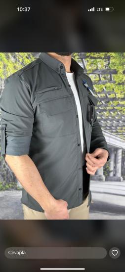  Taktikal Tactikal Kargocep Cargocep Outdoor Slimfit  Gömlek