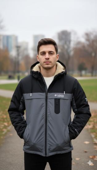 Taktikal Outdoor Içi Kürklü Sıvı Geçirmez Ital Kumaş Mont