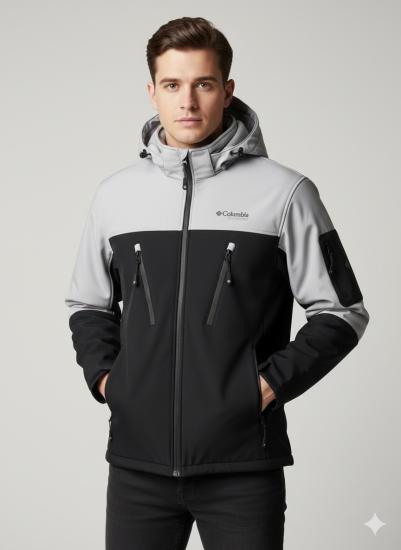 Taktikal Cargocep Kargocep Outdoor Içipolar Sıvı ve Rüzgar Geçirmez Kapüşonu Çıkabilen Softjel Mont