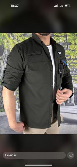  Taktikal Tactikal Kargocep Cargocep Outdoor Slimfit  Gömlek