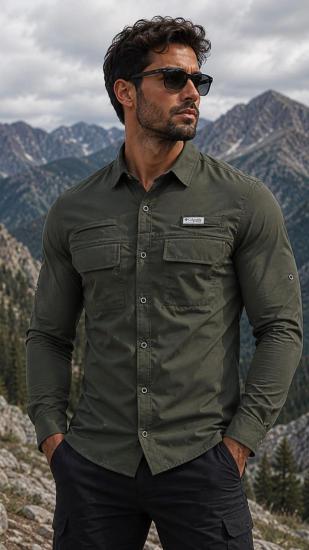 Columbia Taktikal tactikal kargocep cargocep outdoor slimfit gömlek 