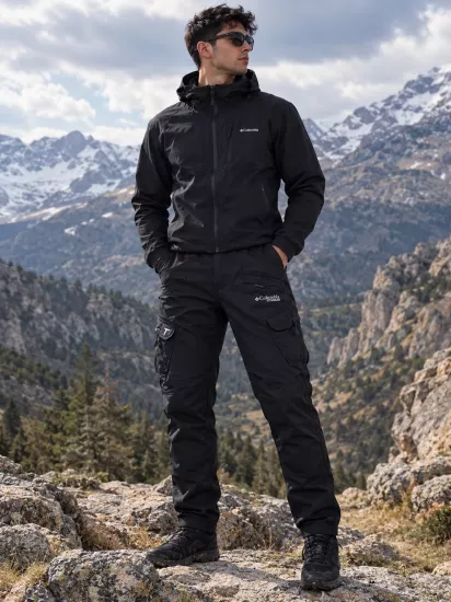 Columbia taktikal outdoor kargocep içipolarlı sıvı ve rüzgar geçirmez titanyum kışlık pantolon