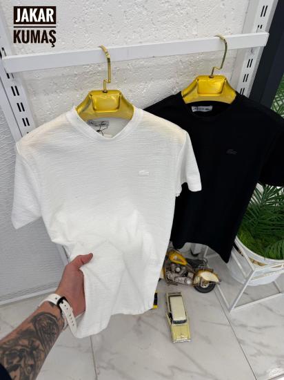 lacoste markalı  sıfır yaka tişört 