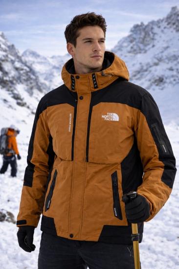 north face orjinal ithal termal kayakçı mont rahat kalıp