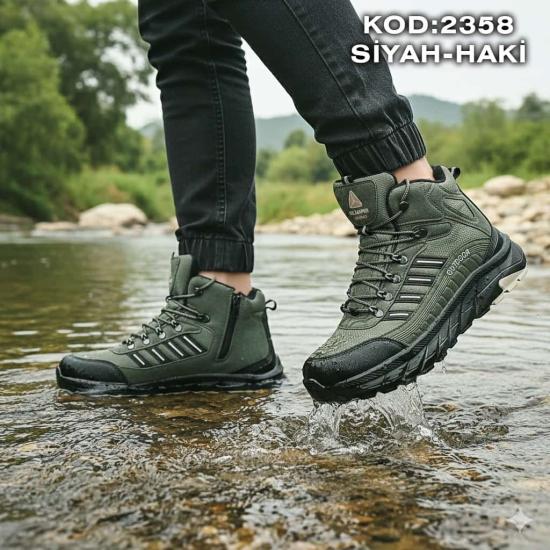 salamon su geçirmez goratex fermuarlı yarım bot