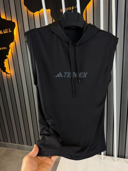 Adidas terrex kapüşonlu sıfır kol t-shirt