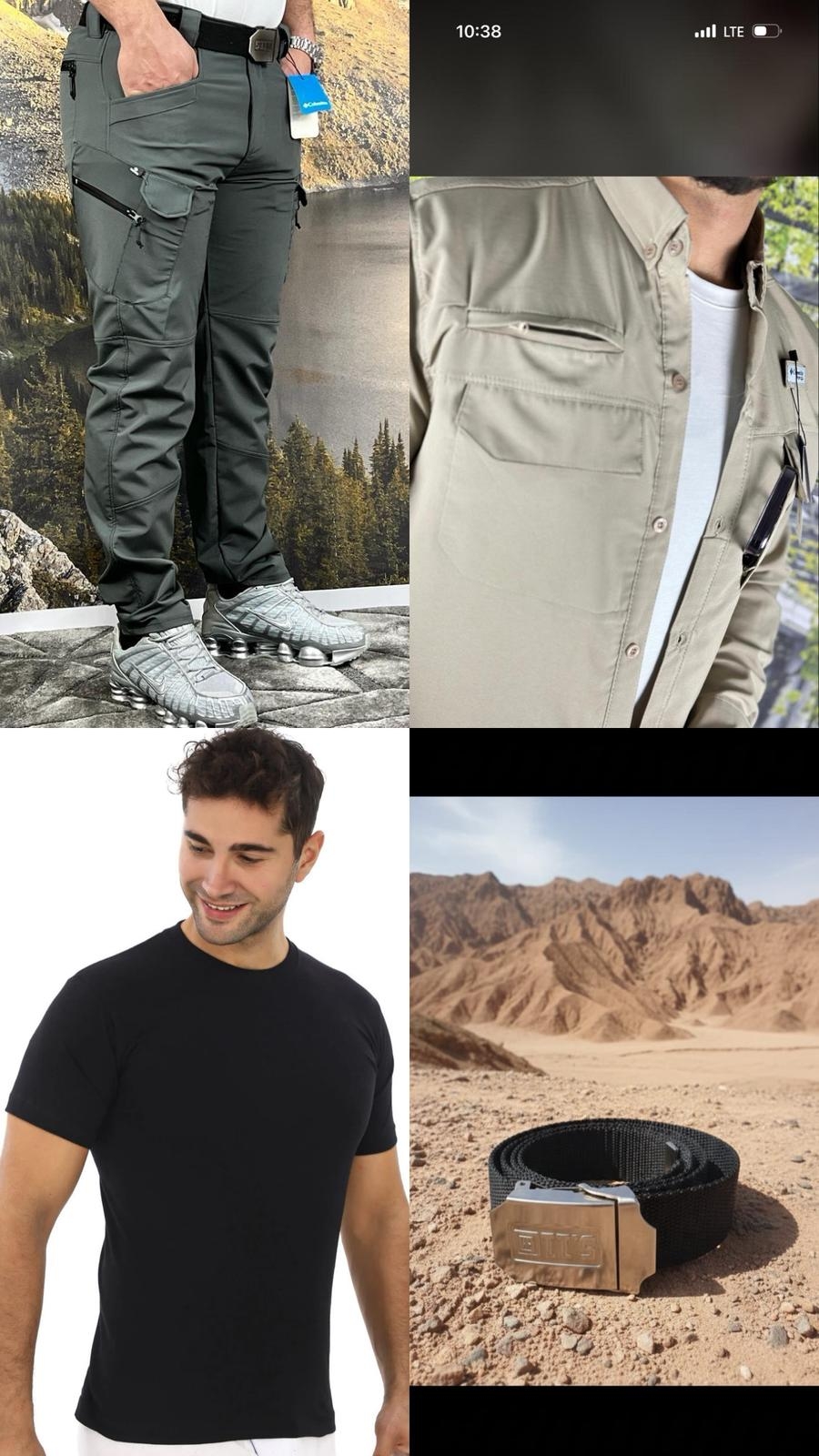 columbia%20taktikal%20kargocep%20outdoor%20gömlek%20pantolon%20kemer%20tişört%20takım